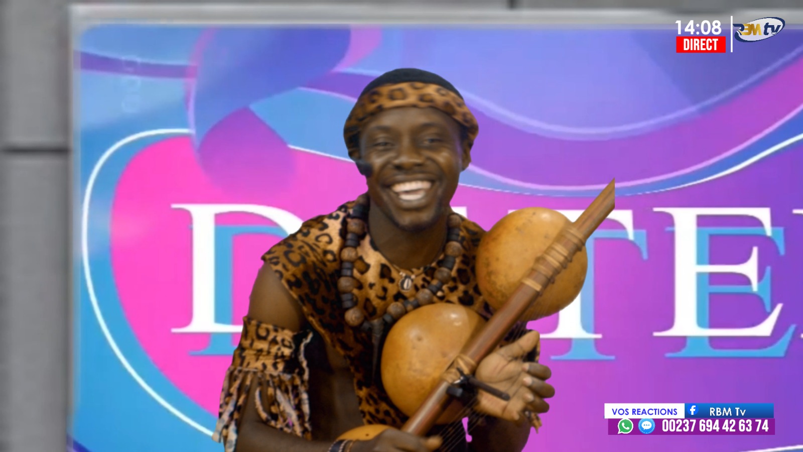 Scienty Ekoro, artiste musicien, formateur à Retour Aux Sources